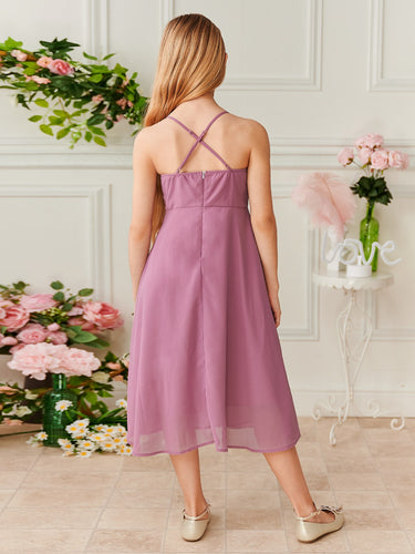 Cross Back Cami Dress
