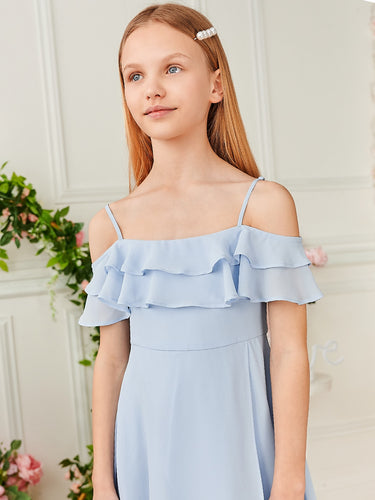Shoulder Layered Dress
