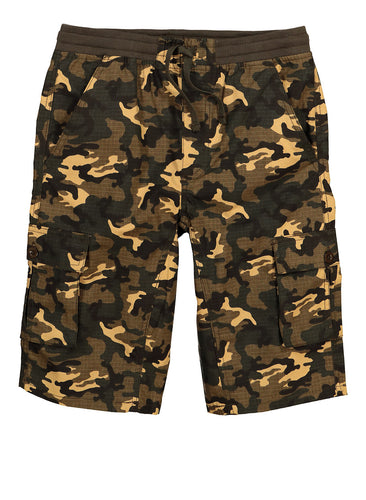 Boys Camo Cargo Shorts